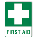 Aero Healthcare First Aid Sticker 15 x 22.5cm